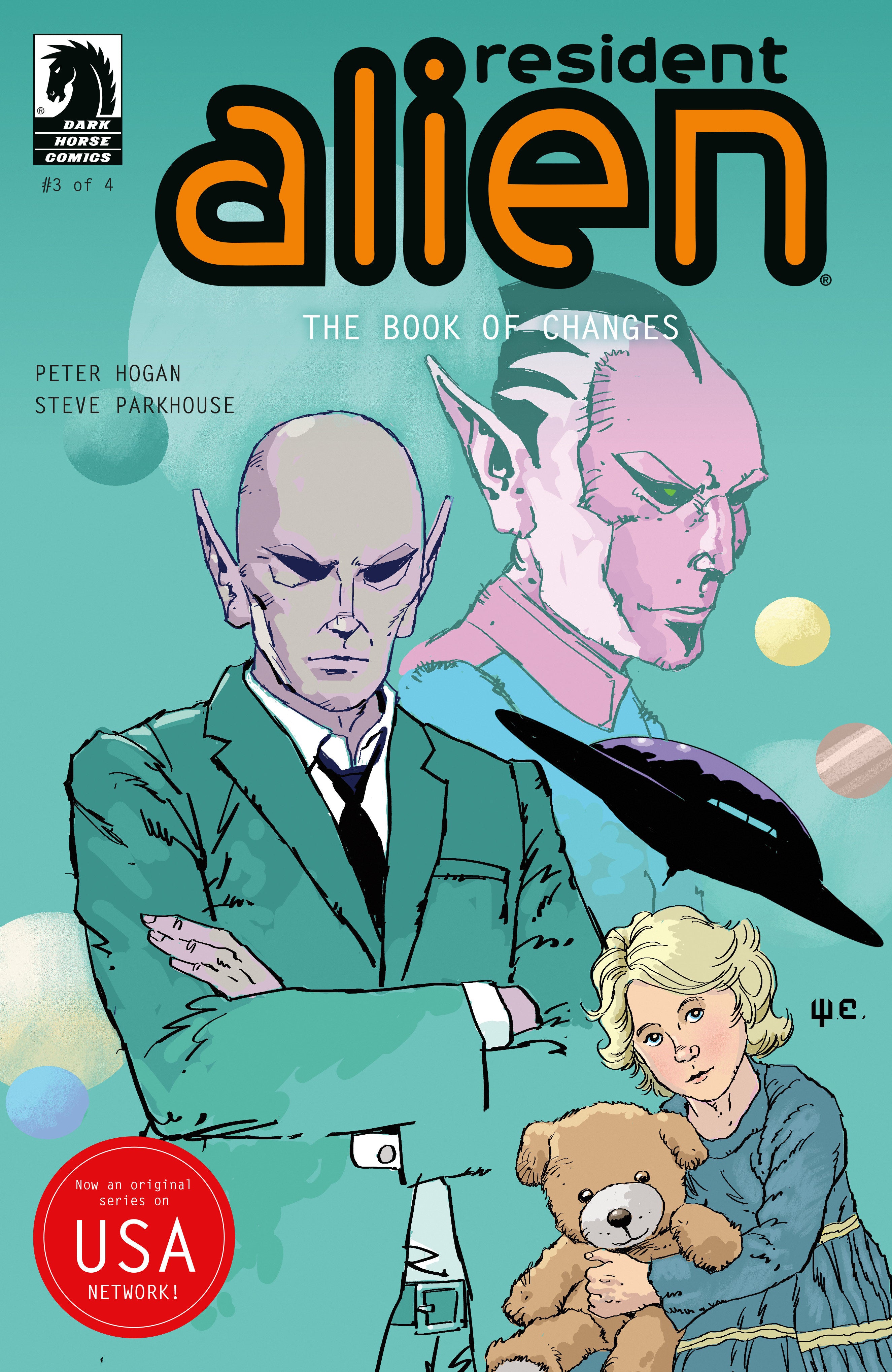 Stock Photo of Resident Alien: The Book of Changes #3 CVR A Steve Parkhouse Dark Horse Comics sold by Stronghold Collectibles of Acadiana Lafayette, LA