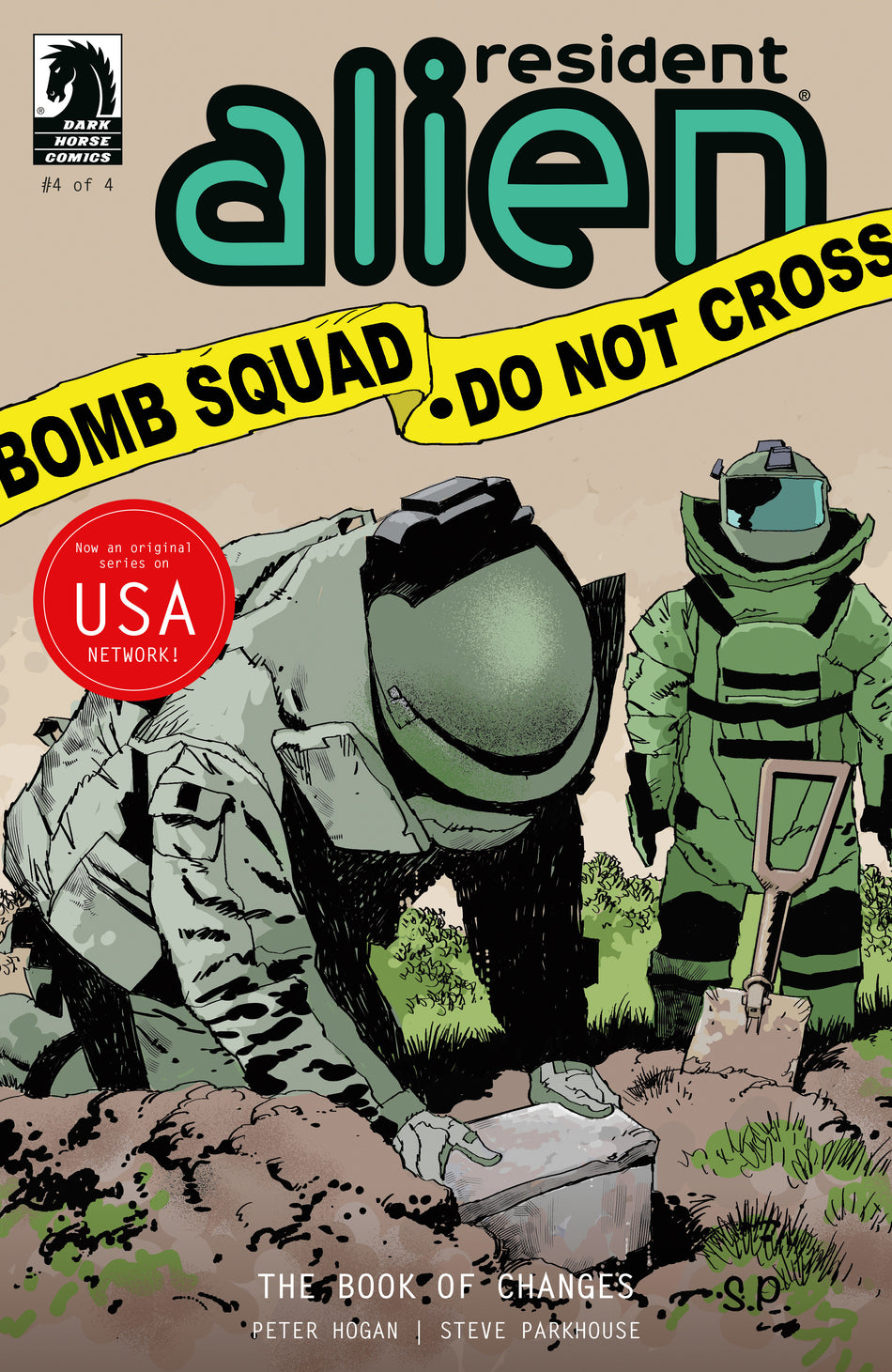 Stock Photo of  Resident Alien: The Book Of Changes #4 (Cover A) (Steve Parkhouse) Dark Horse Comics sold by Stronghold Collectibles of Acadiana Lafayette, LA