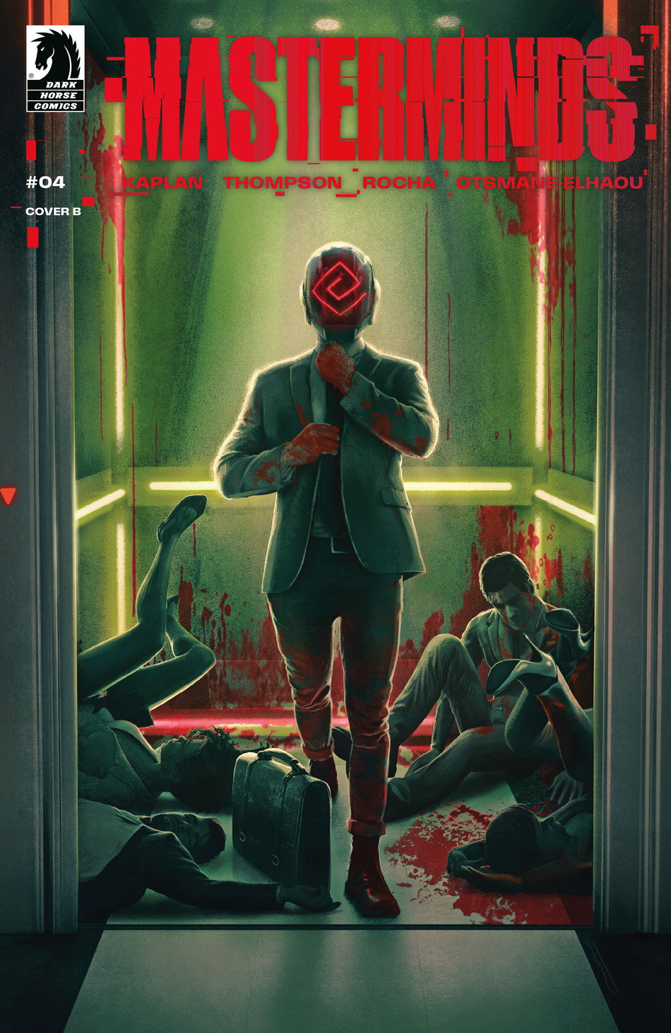 Stock Photo of  Masterminds #4 (Cover B) (Juan Ramos) Dark Horse Comics sold by Stronghold Collectibles of Acadiana Lafayette, LA