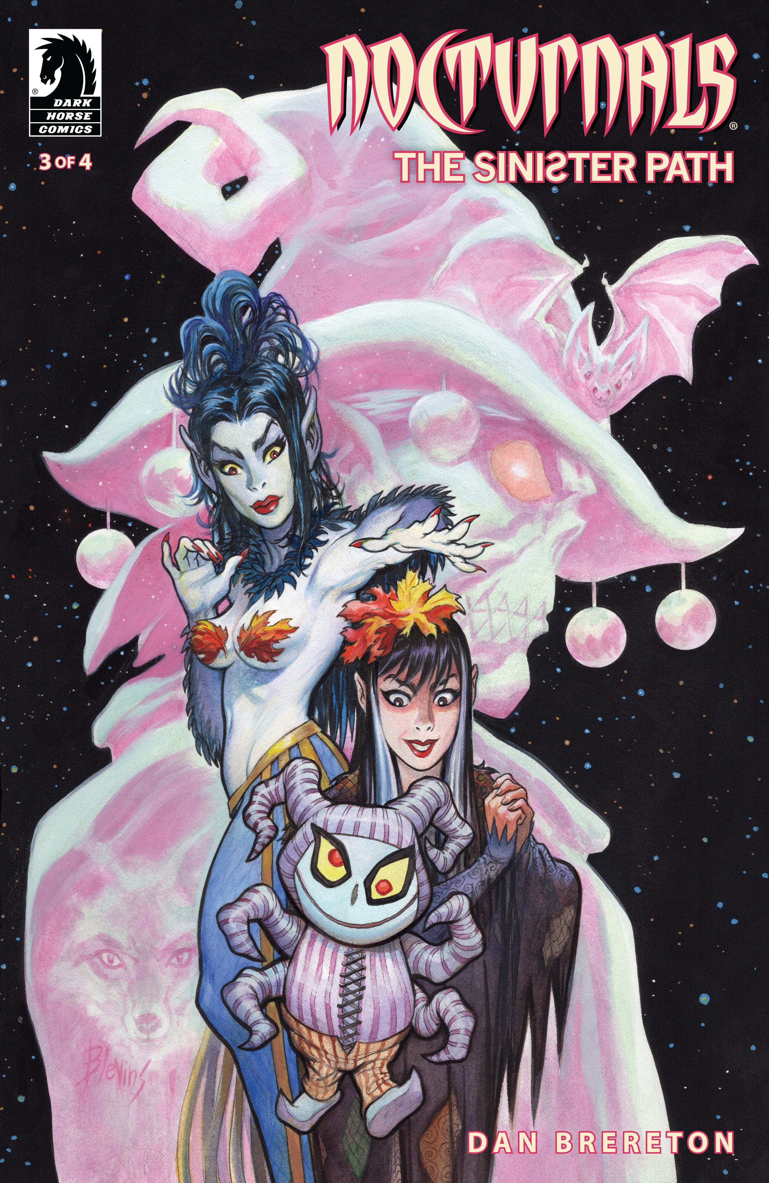 Stock Photo of  Nocturnals: The Sinister Path #3 (Cover B) (Bret Blevins) Dark Horse Comics sold by Stronghold Collectibles of Acadiana Lafayette, LA