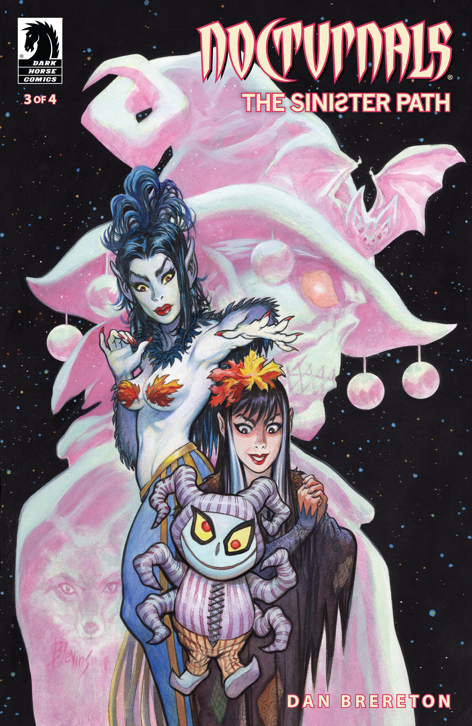 Stock Photo of  Nocturnals: The Sinister Path #3 (Cover B) (Bret Blevins) Dark Horse Comics sold by Stronghold Collectibles of Acadiana Lafayette, LA