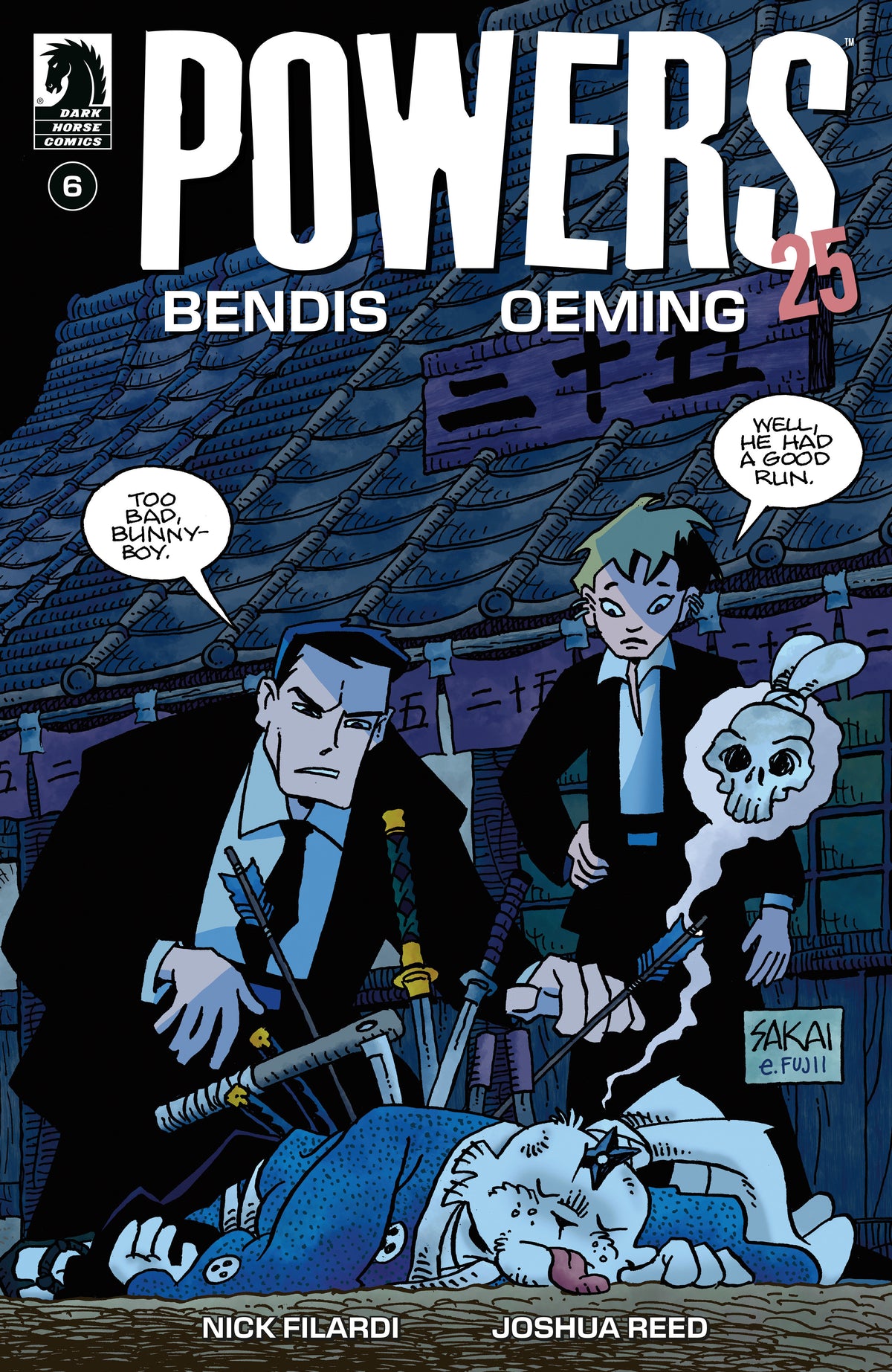 Stock Photo of  Powers 25 #6 (Cover B) (Stan Sakai) Dark Horse Comics sold by Stronghold Collectibles of Acadiana Lafayette, LA