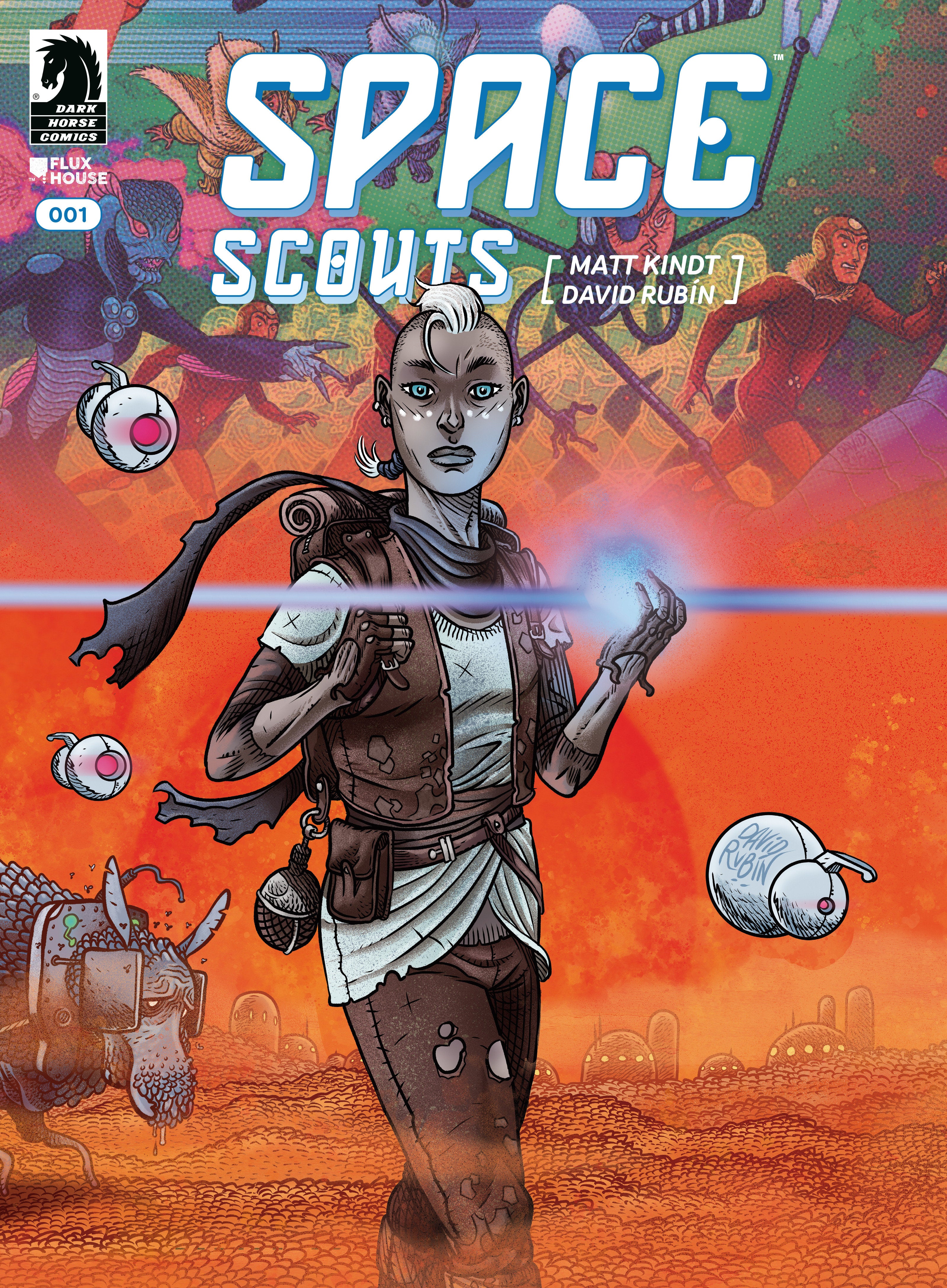 Stock Photo of Space Scouts #1 CVR A David Rubin Dark Horse Comics sold by Stronghold Collectibles of Acadiana Lafayette, LA