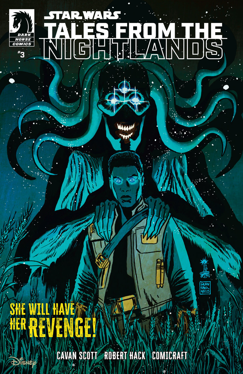 Stock Photo of  Star Wars: Tales From The Nightlands #3 (Cover A) (Francesco Francavilla) Dark Horse Comics sold by Stronghold Collectibles of Acadiana Lafayette, LA