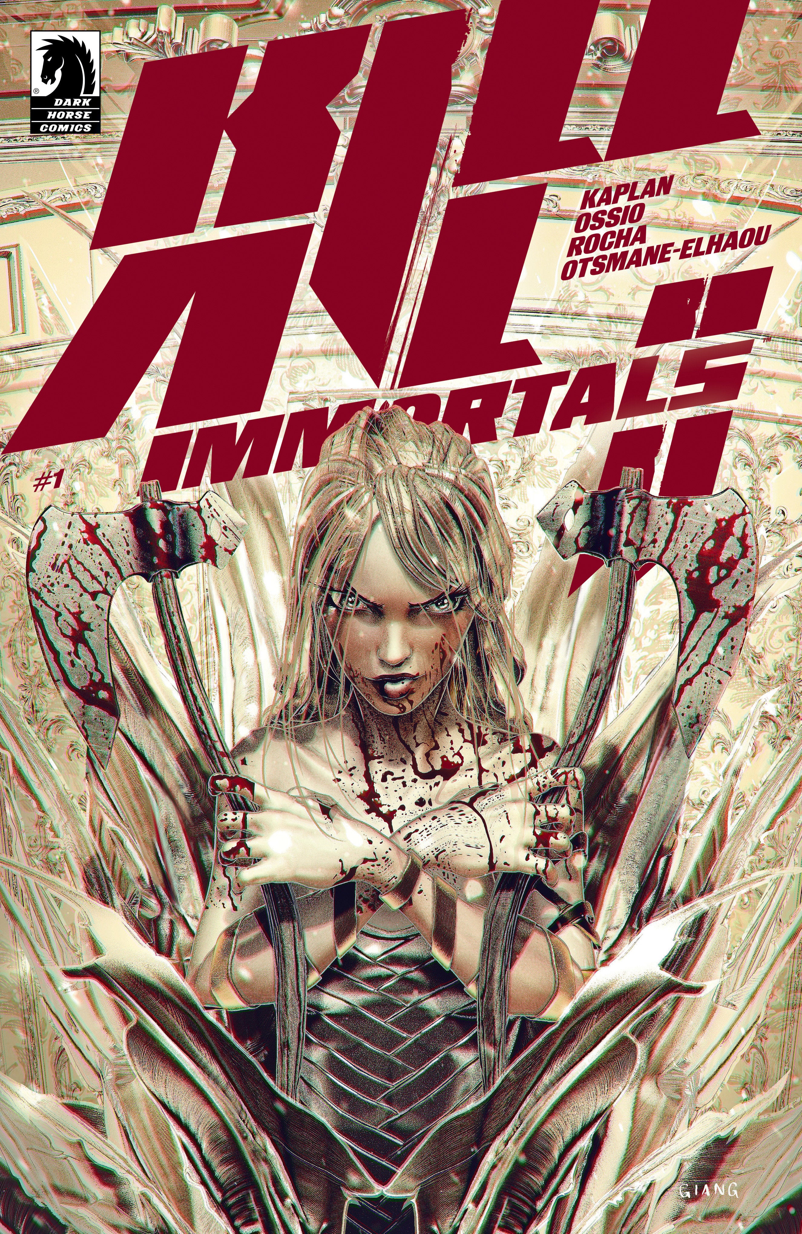 Stock Photo of Kill All Immortals II #1 CVR C John Giang Dark Horse Comics sold by Stronghold Collectibles of Acadiana Lafayette, LA