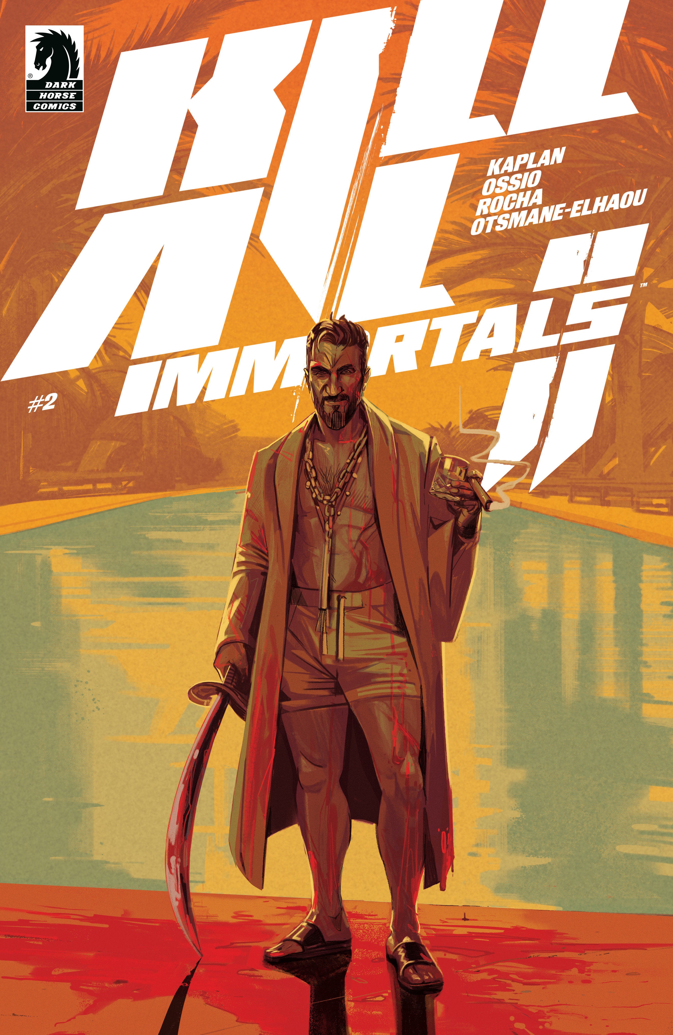 Stock Photo of  Kill All Immortals II #2 (Cover A) (Oliver Barrett) Dark Horse Comics sold by Stronghold Collectibles of Acadiana Lafayette, LA