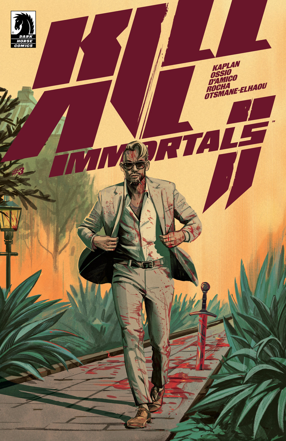 Stock Photo of  Kill All Immortals II #3 (Cover A) (Oliver Barrett) Dark Horse Comics sold by Stronghold Collectibles of Acadiana Lafayette, LA