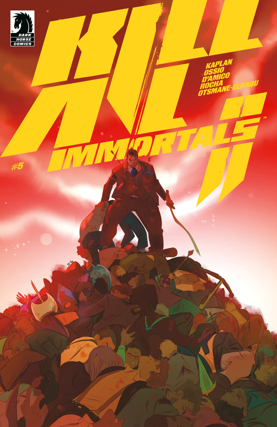 Stock Photo of  Kill All Immortals II #5 (Cover B) (Stefano Simeone) Dark Horse Comics sold by Stronghold Collectibles of Acadiana Lafayette, LA