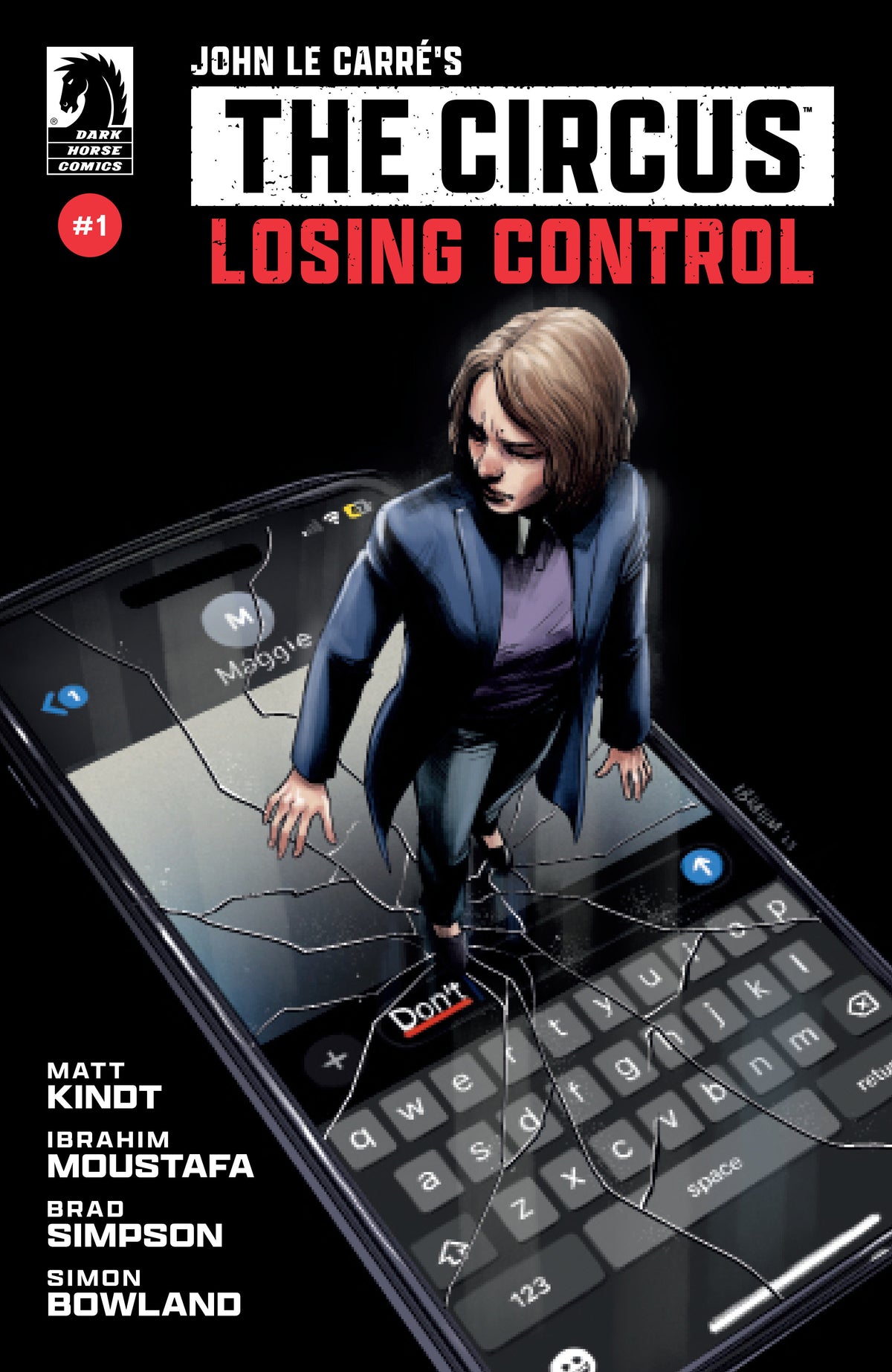 Stock Photo of  John Le Carré's : The Circus Losing Control #1 (Cover A) (Ibrahim Moustafa) Dark Horse Comics sold by Stronghold Collectibles of Acadiana Lafayette, LA