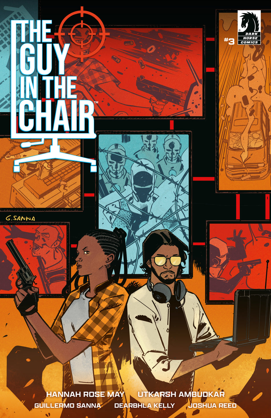 Stock Photo of  The Guy In The Chair #3 (Cover A) (Guillermo Sanna) Dark Horse Comics sold by Stronghold Collectibles of Acadiana Lafayette, LA