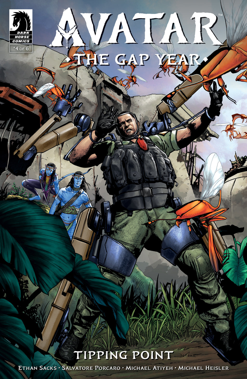 Stock Photo of  Avatar: The Gap Year  Tipping Point #4 (Cover A) (Salvatore Porcaro) Dark Horse Comics sold by Stronghold Collectibles of Acadiana Lafayette, LA