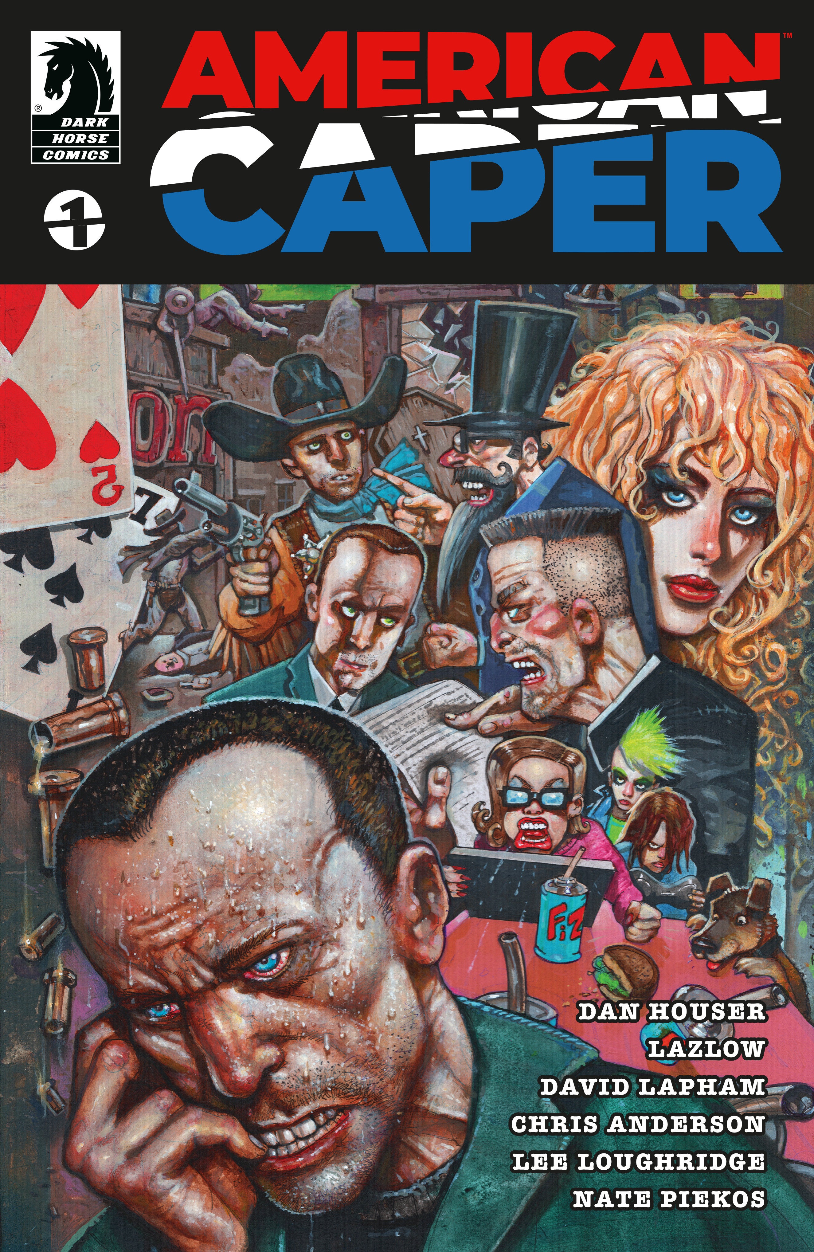 Stock Photo of American Caper #1 CVR B Simon Bisley Dark Horse Comics sold by Stronghold Collectibles of Acadiana Lafayette, LA