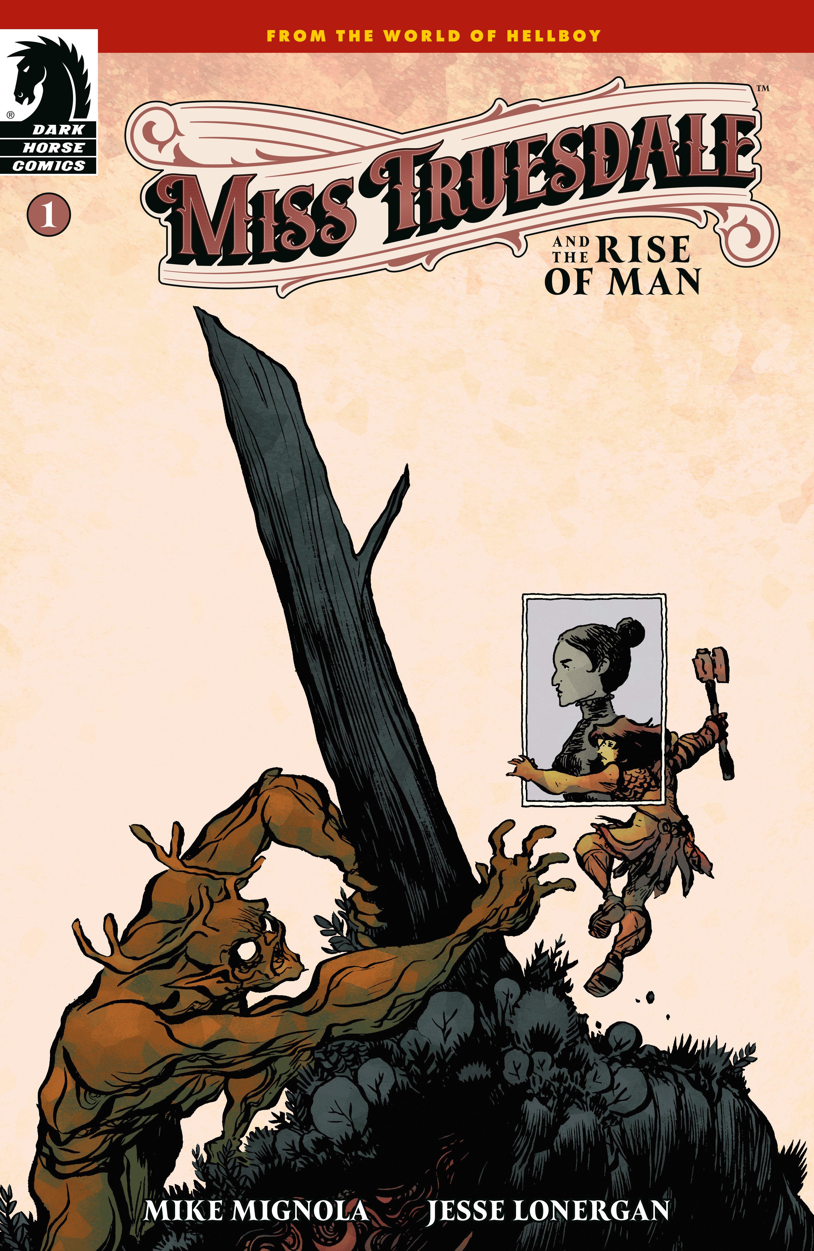 Stock Photo of  Miss Truesdale And The Rise Of Man #1 (Cover A) (Jesse Lonergan) Dark Horse Comics sold by Stronghold Collectibles of Acadiana Lafayette, LA