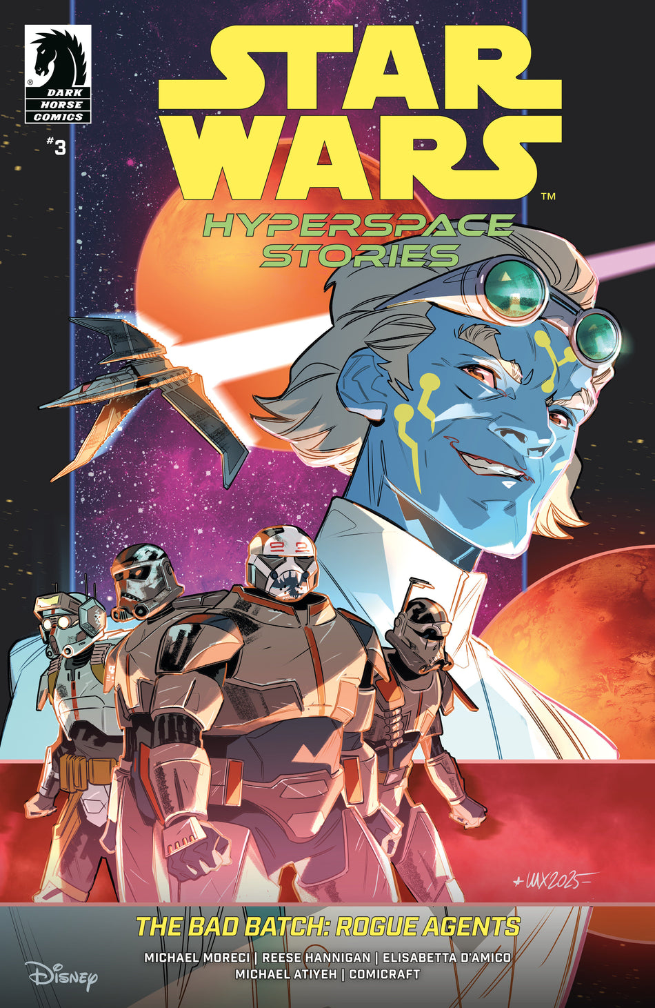 Stock Photo of  Star Wars: Hyperspace Stories: The Bad Batch  Rogue Agents #3 (Cover A) (Valeria Favoccia) Dark Horse Comics sold by Stronghold Collectibles of Acadiana Lafayette, LA