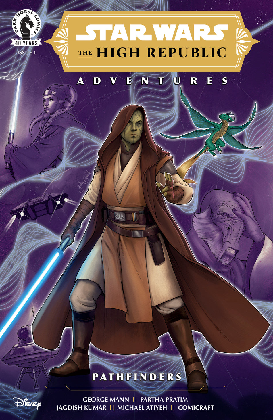 Stock Photo of  Star Wars: The High Republic Adventures  Pathfinders #1 (Cover A) (Jake Bartok) Dark Horse Comics sold by Stronghold Collectibles of Acadiana Lafayette, LA