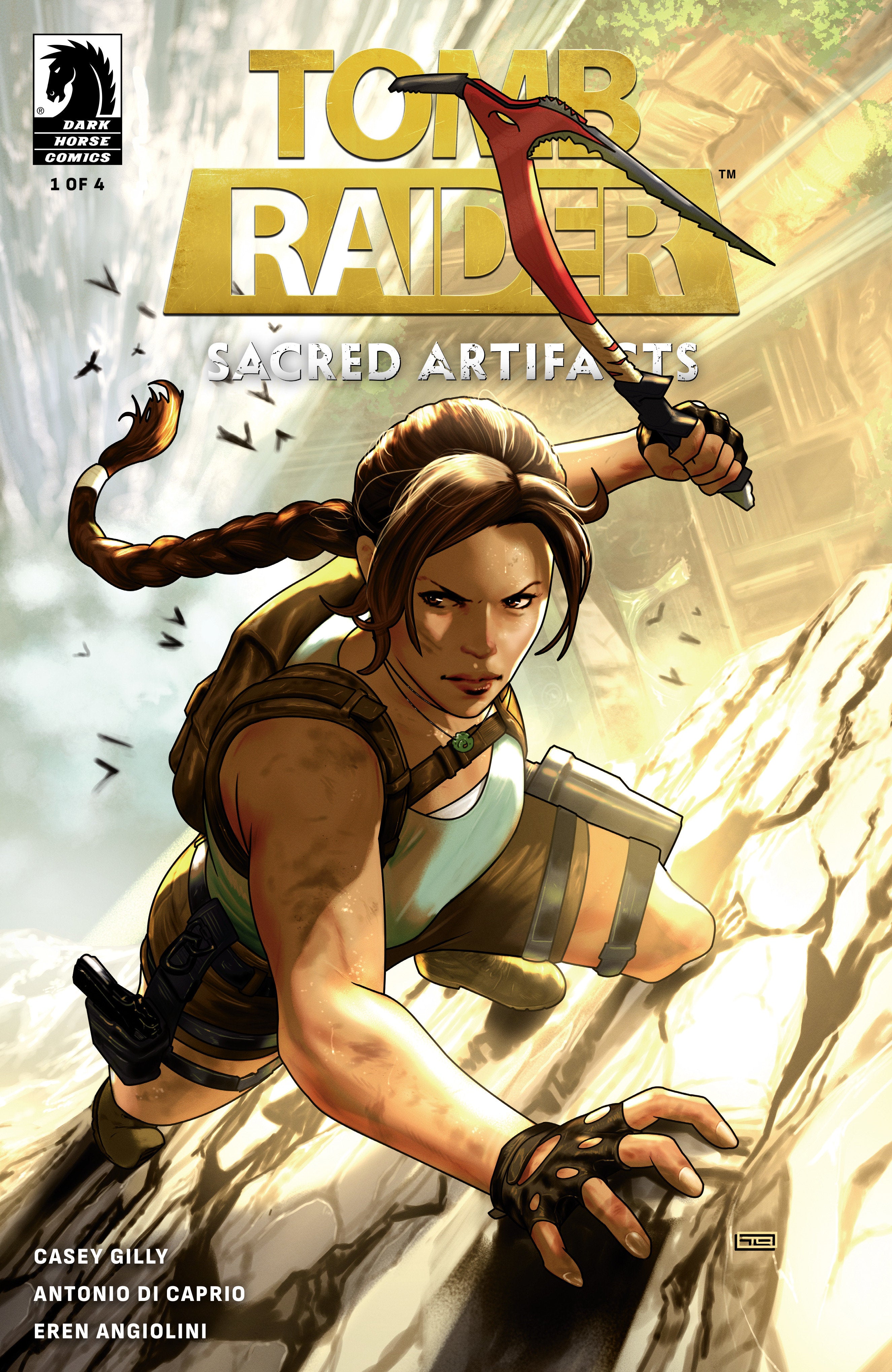 Stock Photo of  Tomb Raider: Sacred Artifacts #1 (Cover A) (Taurin Clarke) Dark Horse Comics sold by Stronghold Collectibles of Acadiana Lafayette, LA