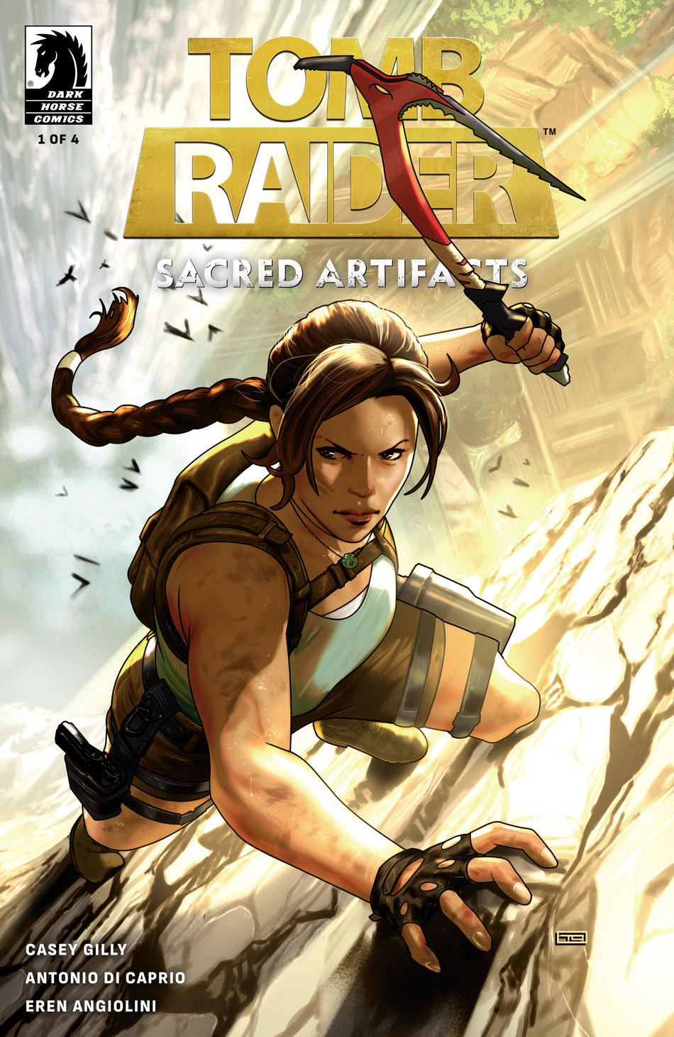 Stock Photo of  Tomb Raider: Sacred Artifacts #1 (Cover A) (Taurin Clarke) Dark Horse Comics sold by Stronghold Collectibles of Acadiana Lafayette, LA