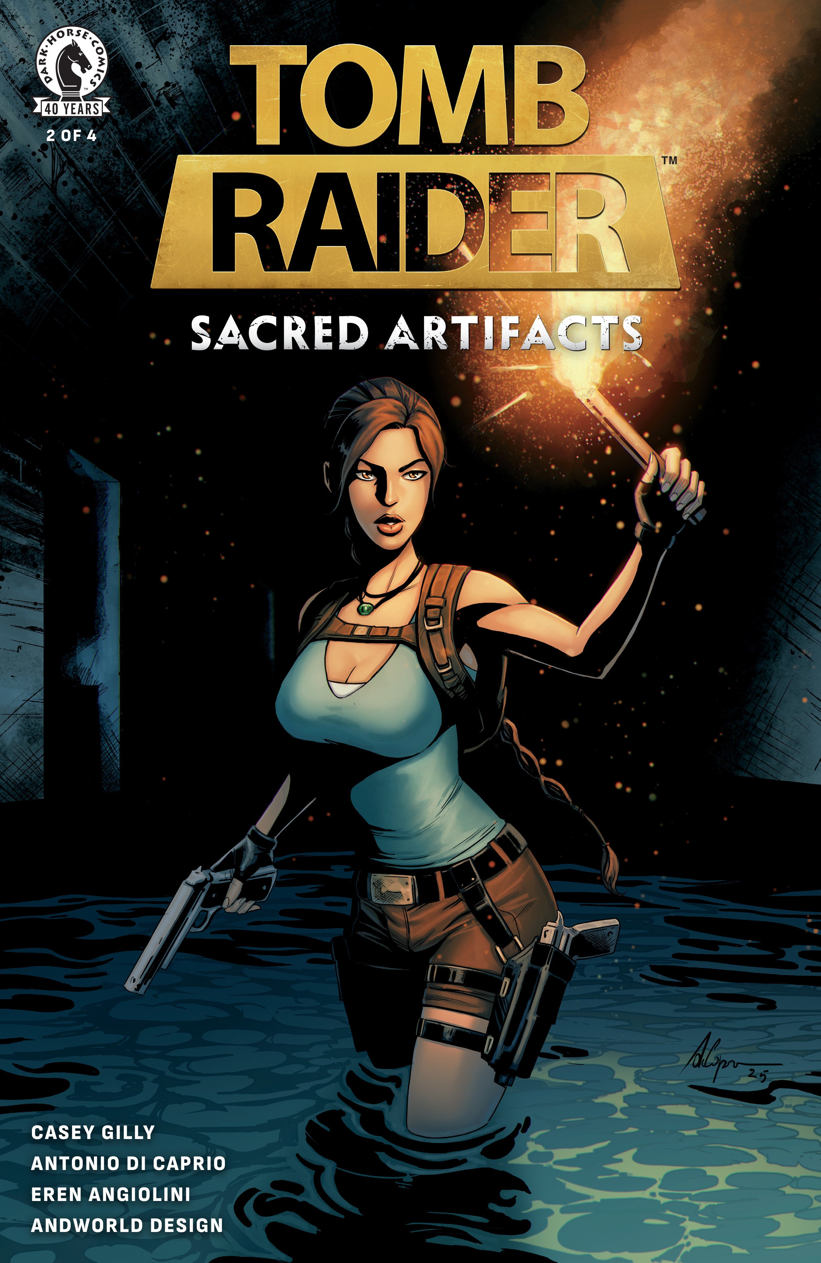 Stock Photo of  Tomb Raider: Sacred Artifacts #2 (Cover A) (Antonio Di Caprio) Dark Horse Comics sold by Stronghold Collectibles of Acadiana Lafayette, LA
