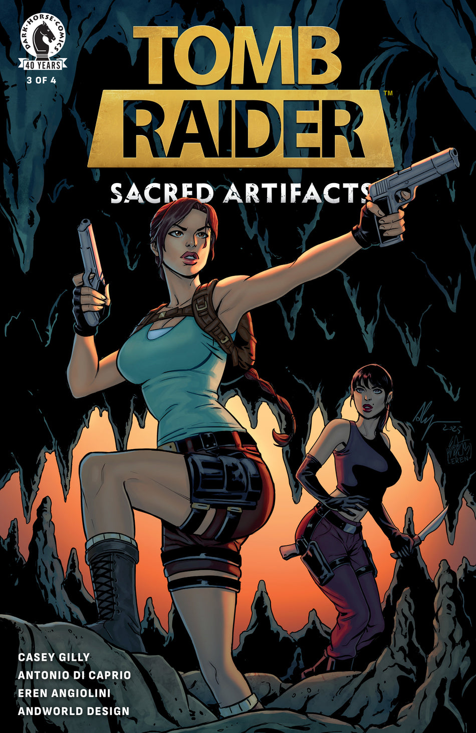 Stock Photo of  Tomb Raider: Sacred Artifacts #3 (Cover A) (Antonio Di Caprio) Dark Horse Comics sold by Stronghold Collectibles of Acadiana Lafayette, LA