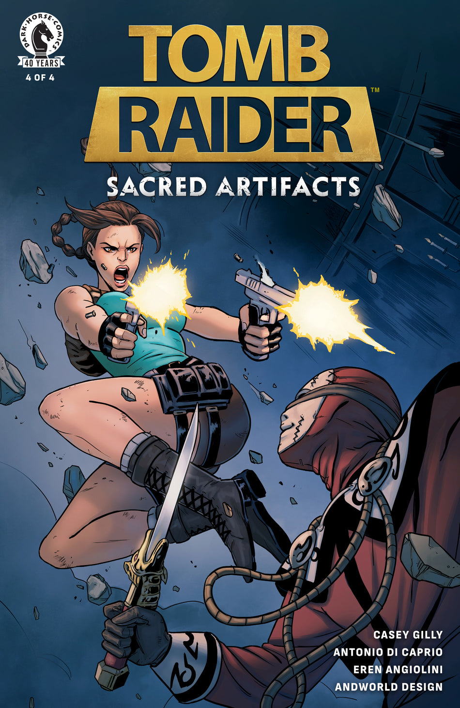 Stock Photo of  Tomb Raider: Sacred Artifacts #4 (Cover A) (Antonio Di Caprio) Dark Horse Comics sold by Stronghold Collectibles of Acadiana Lafayette, LA