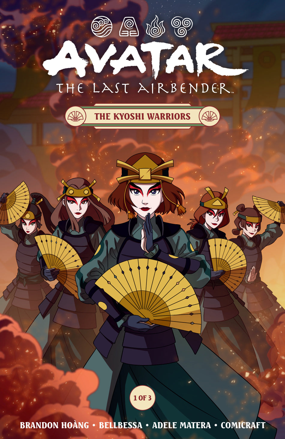 Avatar: The Last Airbender  The Kyoshi Warriors #1 (Cover A) (Danielle Weires) PRESALE Orders due 3/23