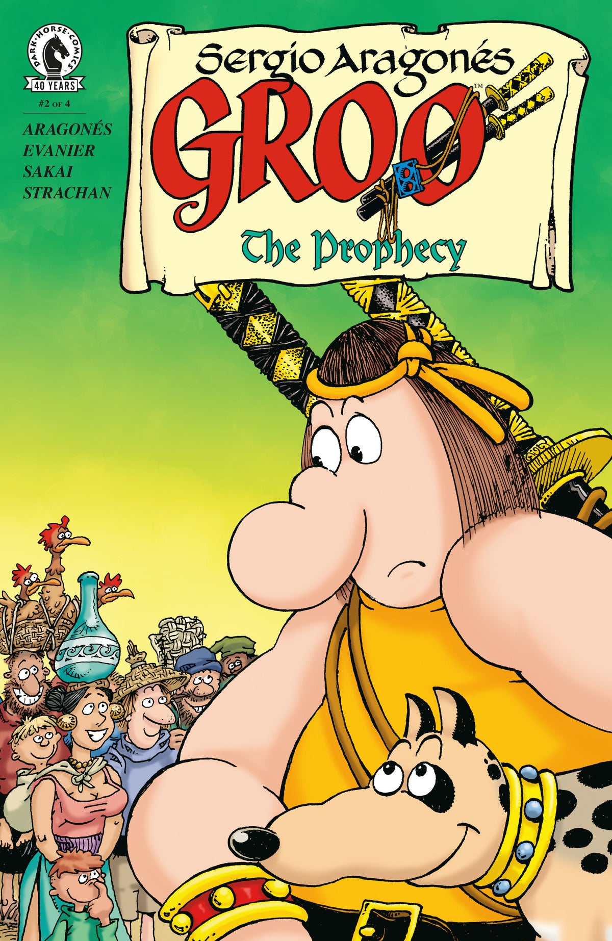 Stock Photo of  Groo: The Prophecy #2 (Cover A) (Sergio Aragonés) Dark Horse Comics sold by Stronghold Collectibles of Acadiana Lafayette, LA