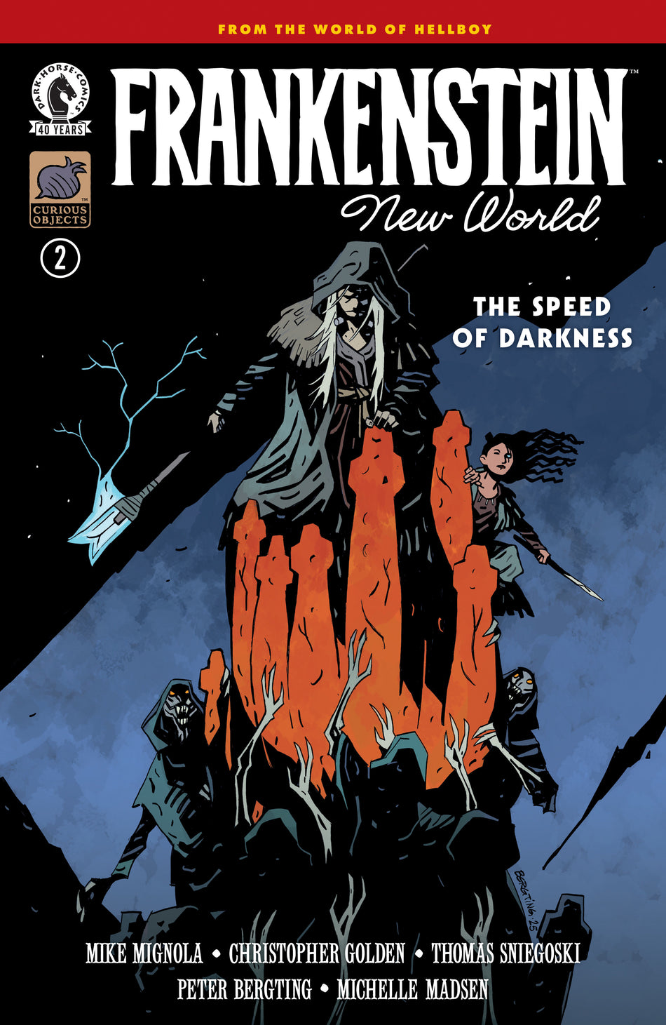 Stock Photo of  Frankenstein: New World  The Speed Of Darkness #2 (Cover A) (Peter Bergting) Dark Horse Comics sold by Stronghold Collectibles of Acadiana Lafayette, LA