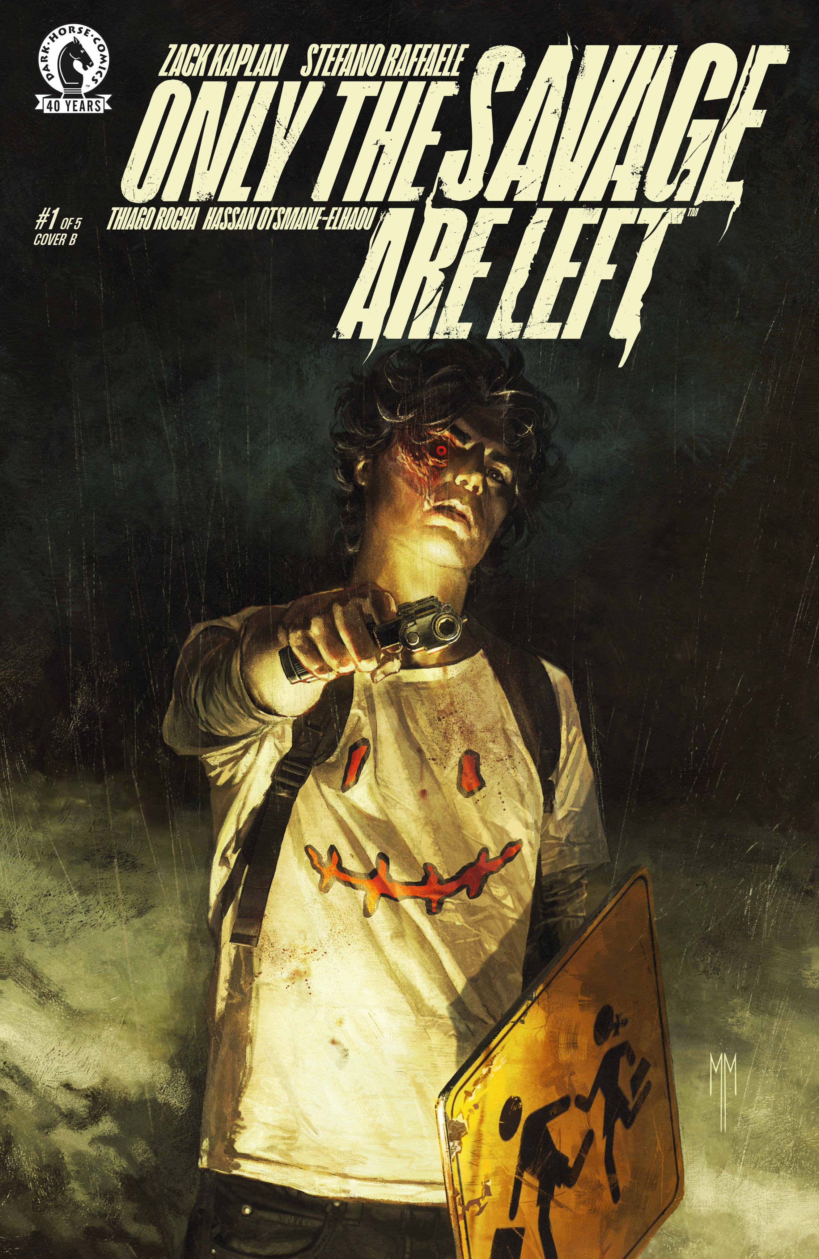 Stock Photo of  Only The Savage Are Left #1 (Cover B) (Marco Mastrazzo) Dark Horse Comics sold by Stronghold Collectibles of Acadiana Lafayette, LA