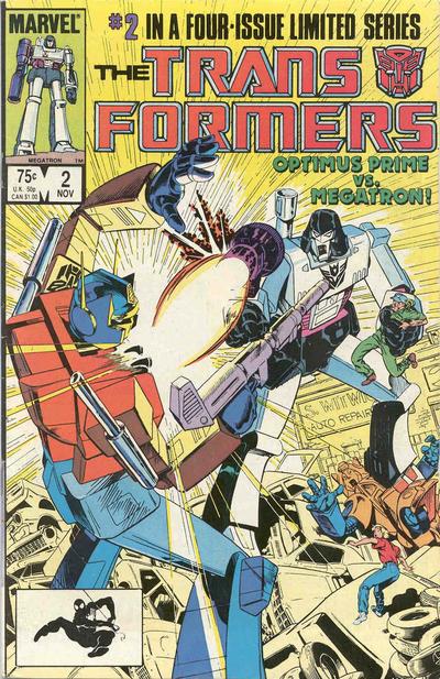 The Transformers 1984 #2 Direct ed. - low grade - $4.99