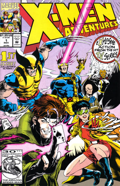 X-Men Adventures 1992 #1 Direct ed. - high grade - $14.99