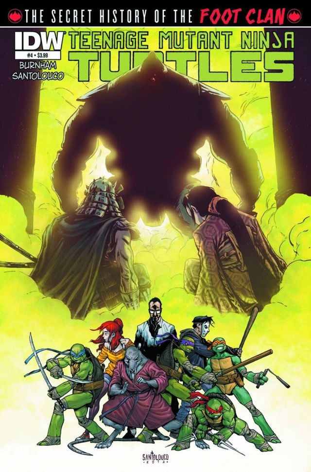 Teenage Mutant Ninja Turtles: The Secret History of the Foot Clan 2012 #4 - 6.5 - $7.99