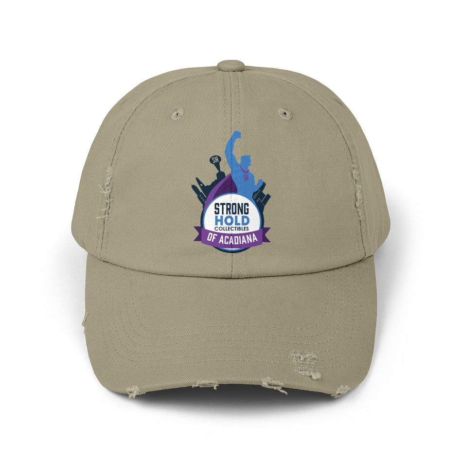 Unisex Distressed Cap with Strong Hold Design | Casual Accessories for Sports Lovers, Perfect Gift for Events, Trendy Cap for All Occasions