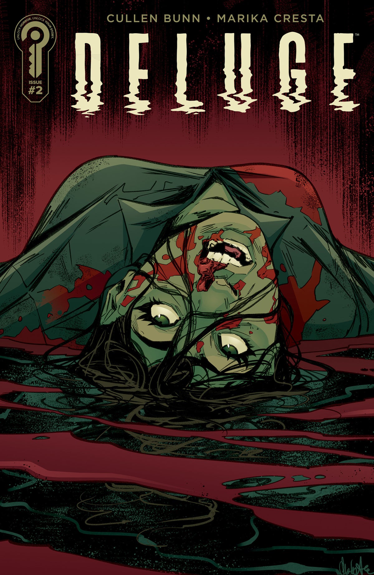 Stock Photo of  Deluge #2 Cover B Marika Cresta Ignition Press Comics sold by Stronghold Collectibles of Acadiana Lafayette, LA