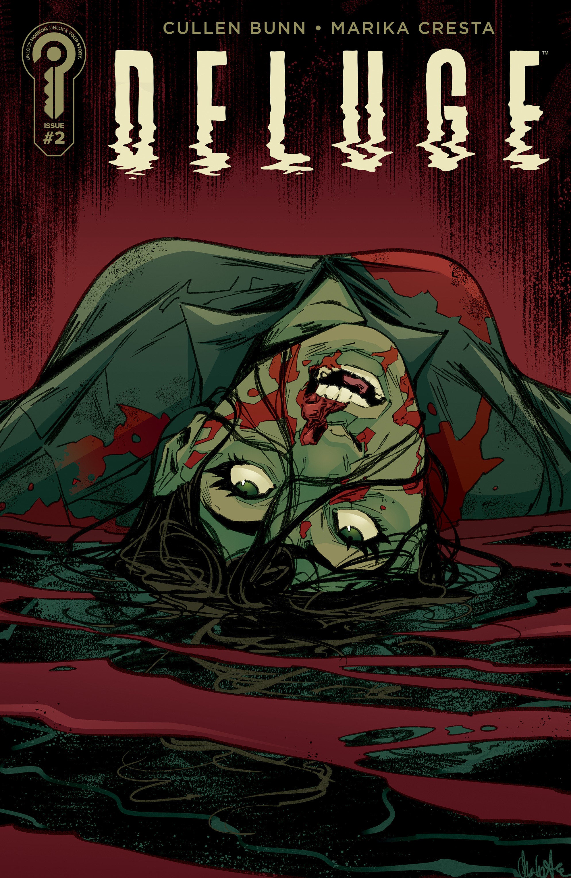 Stock Photo of  Deluge #2 Cover B Marika Cresta Ignition Press Comics sold by Stronghold Collectibles of Acadiana Lafayette, LA