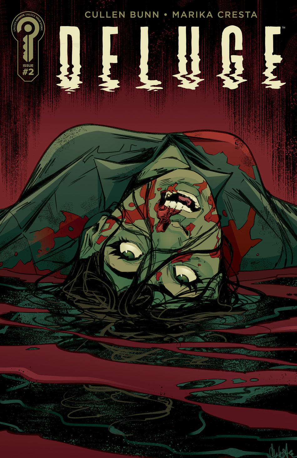 Stock Photo of  Deluge #2 Cover B Marika Cresta Ignition Press Comics sold by Stronghold Collectibles of Acadiana Lafayette, LA