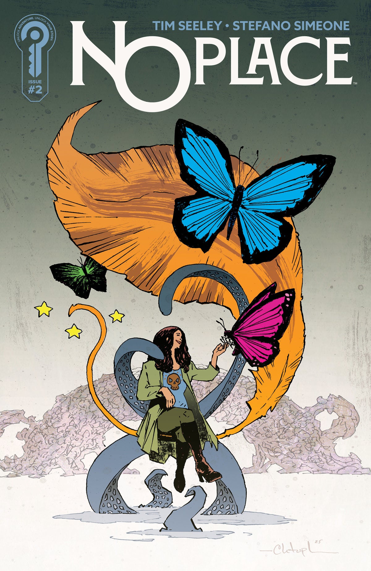 Stock Photo of  No Place #2 Cover B Chris Mitten Ignition Press Comics sold by Stronghold Collectibles of Acadiana Lafayette, LA