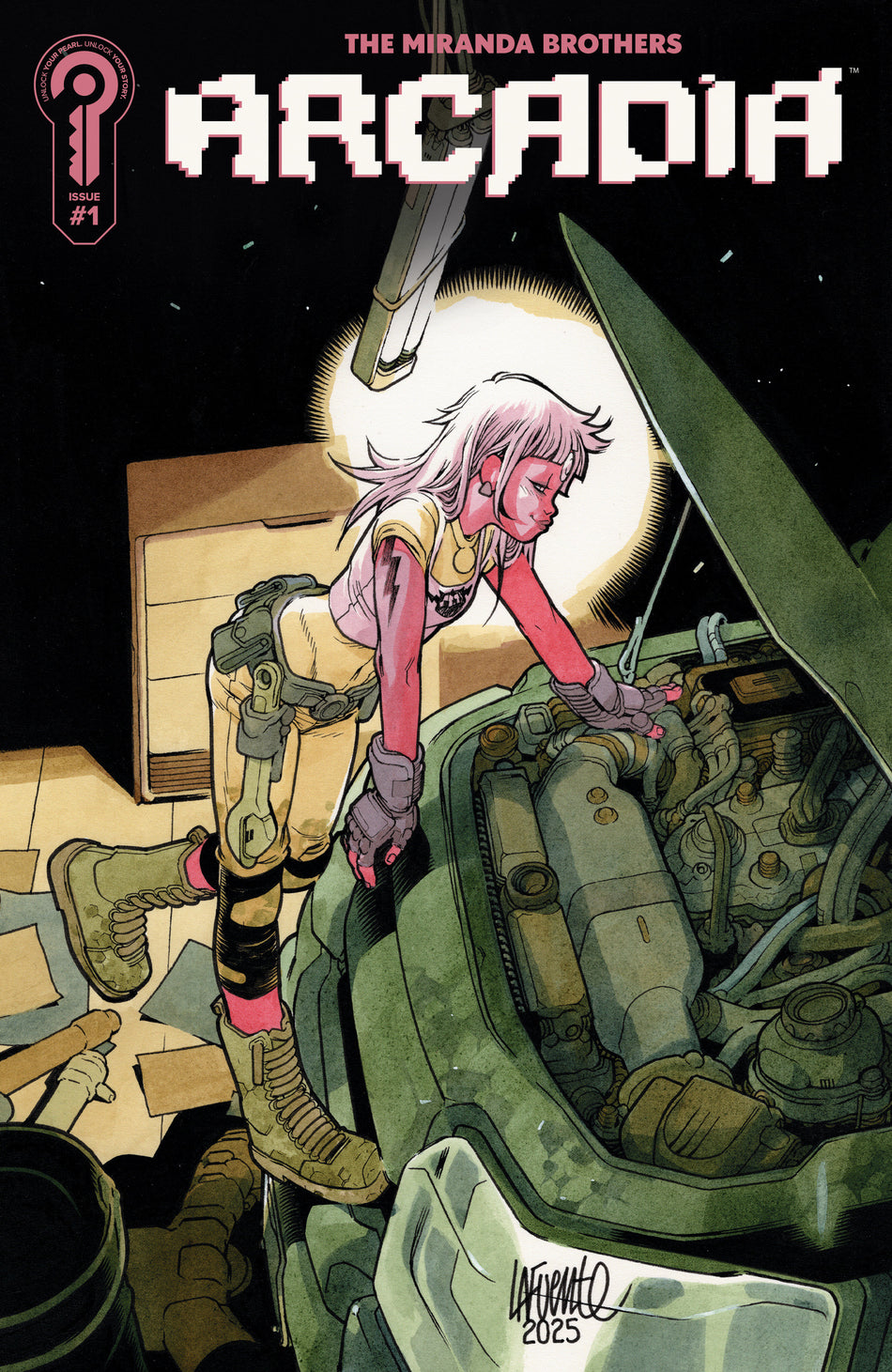 Stock Photo of  Arcadia #1 Cover C David Lafuente 1:5 Ignition Press Comics sold by Stronghold Collectibles of Acadiana Lafayette, LA