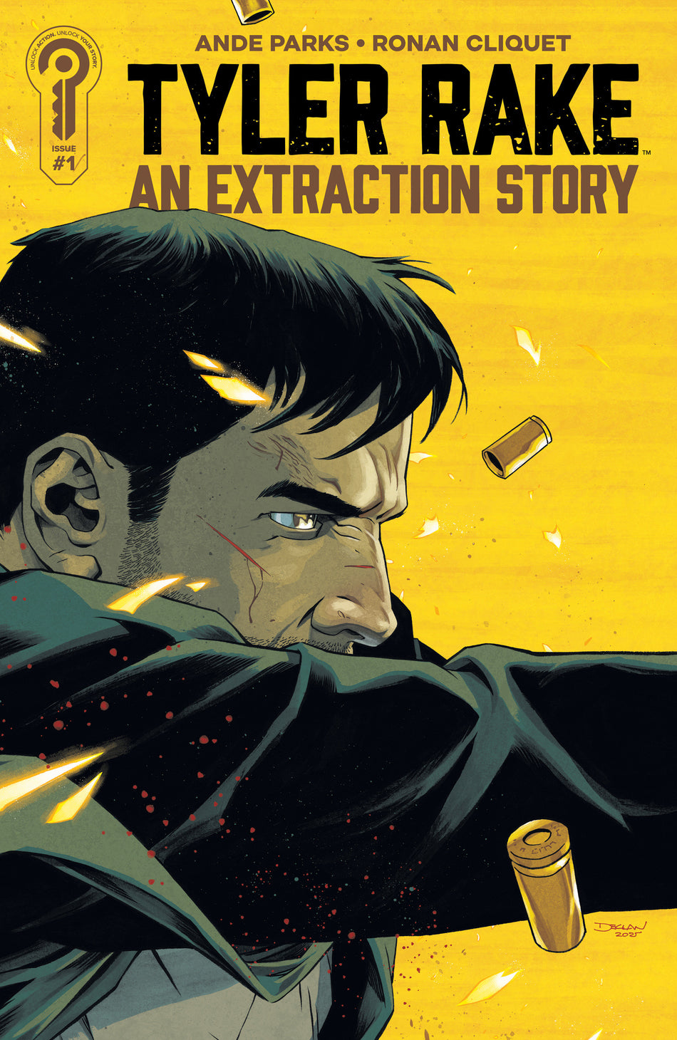 Stock Photo of  Tyler Rake: An Extraction Story #1 Cover A Declan Shalvey Ignition Press Comics sold by Stronghold Collectibles of Acadiana Lafayette, LA