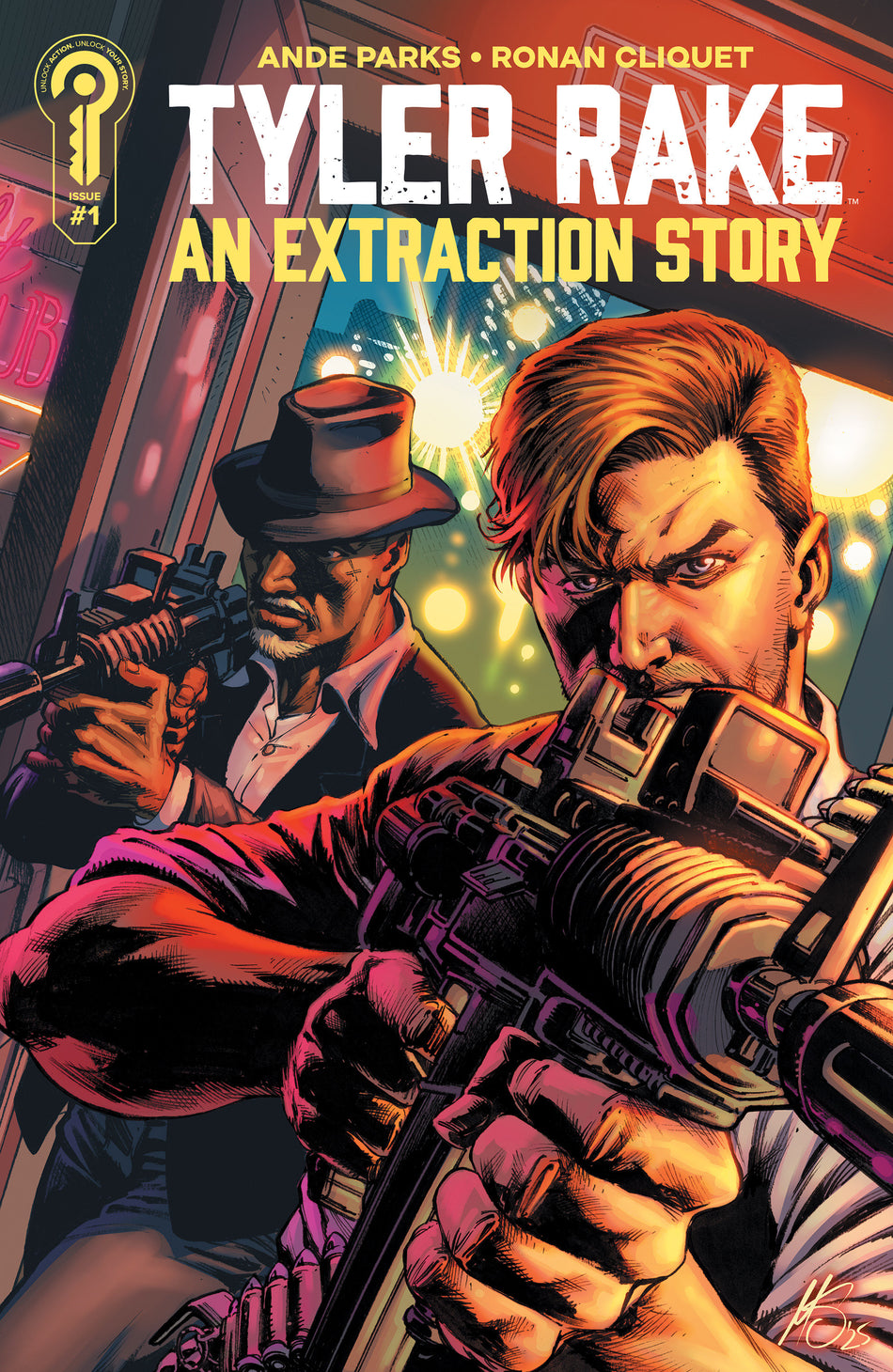 Stock Photo of  Tyler Rake: An Extraction Story #1 Cover B Marco Santucci Ignition Press Comics sold by Stronghold Collectibles of Acadiana Lafayette, LA
