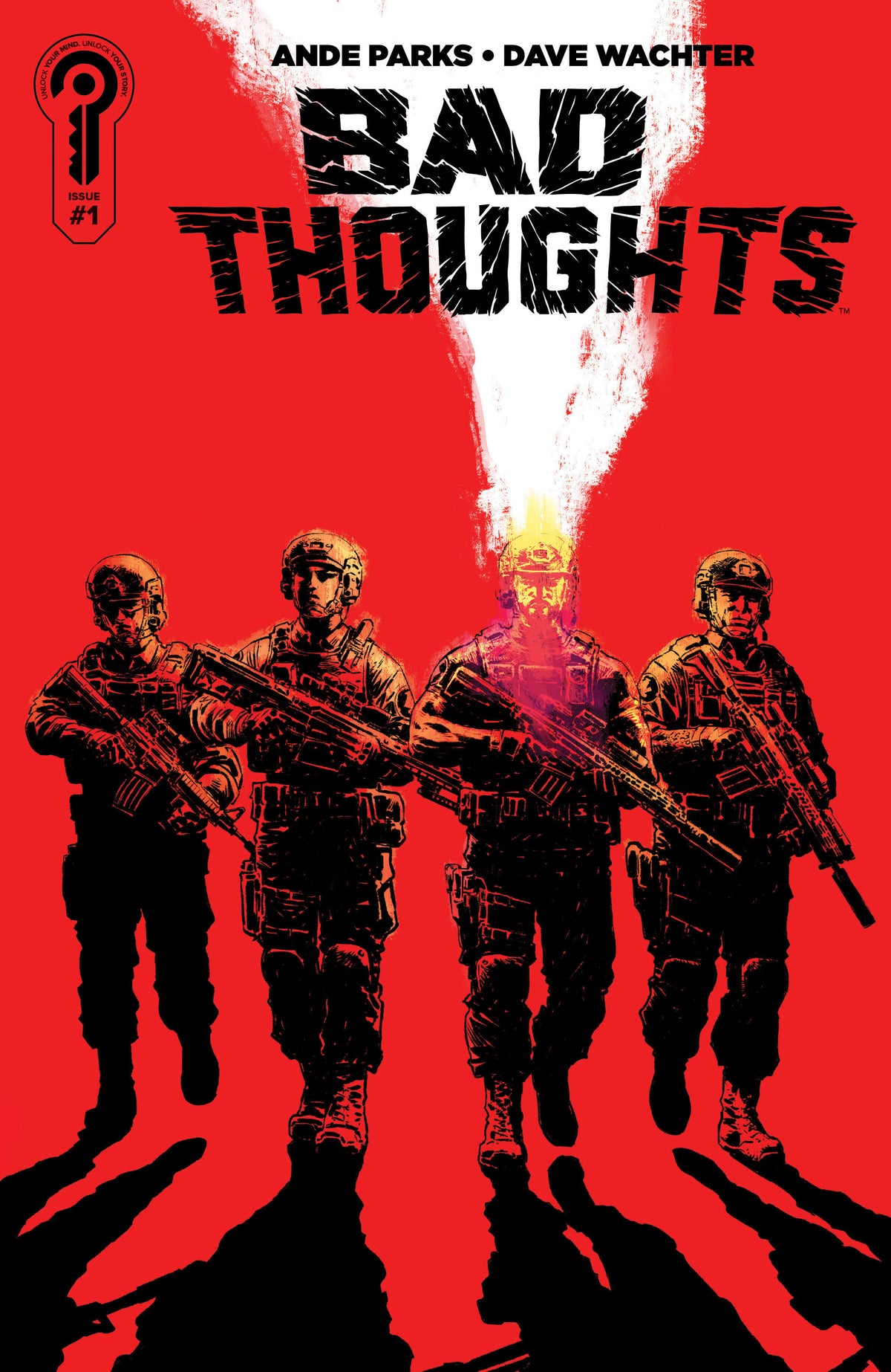 Stock Photo of  Bad Thoughts #1 Cover A Dave Wachter Ignition Press Comics sold by Stronghold Collectibles of Acadiana Lafayette, LA