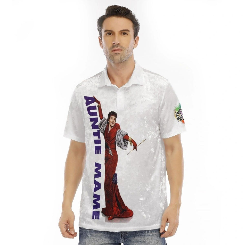 AUNTIE MAME VELVET POLO, TEE, OR TANK TOP