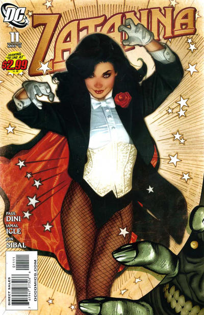 Zatanna 2010 #11 - 8.5 - $39.99