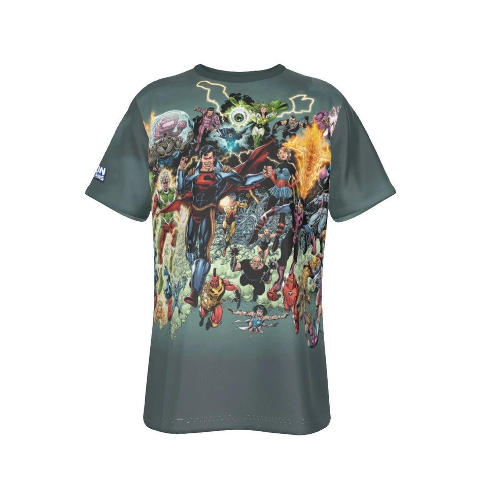 VILLAINS OF LEGION OF 3 WORLDS ALL OVER PRINT SHIRT AND TANK TOP