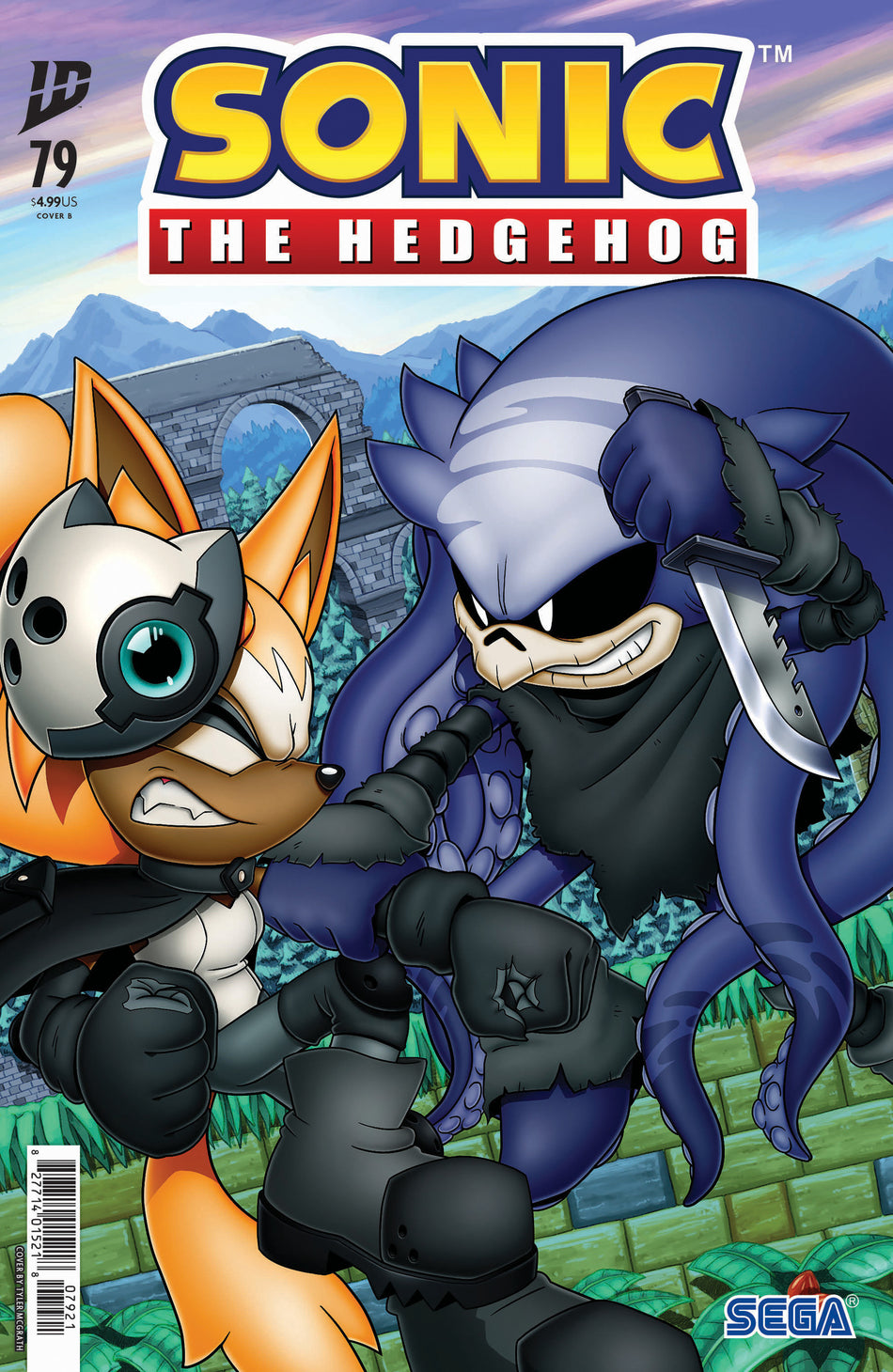 Stock Photo of Sonic the Hedgehog #79 Variant B McGrath IDW Publishing Comics sold by Stronghold Collectibles of Acadiana Lafayette, LA