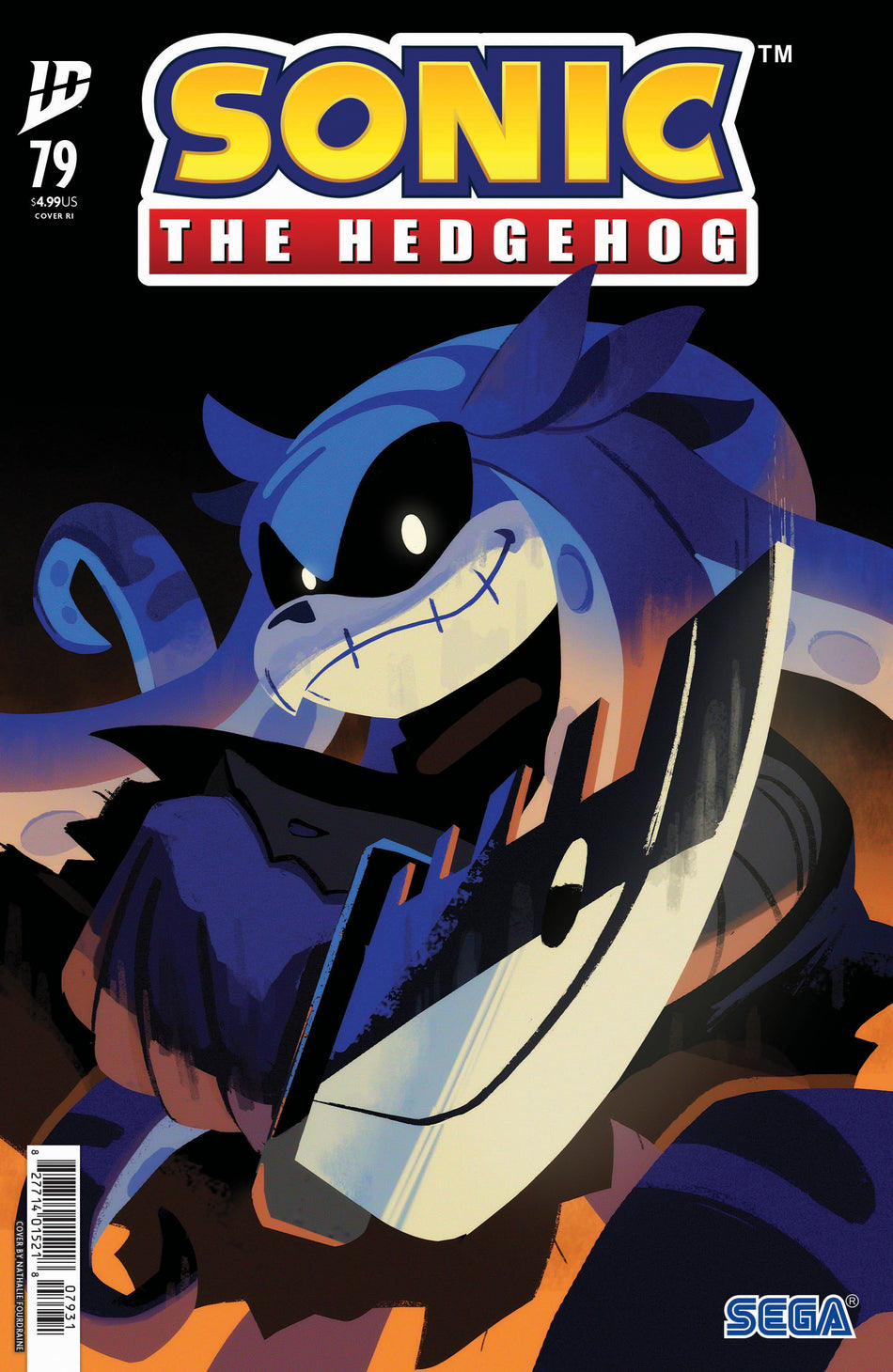 Stock Photo of Sonic the Hedgehog #79 Variant RI 1:10 Fourdraine IDW Publishing Comics sold by Stronghold Collectibles of Acadiana Lafayette, LA