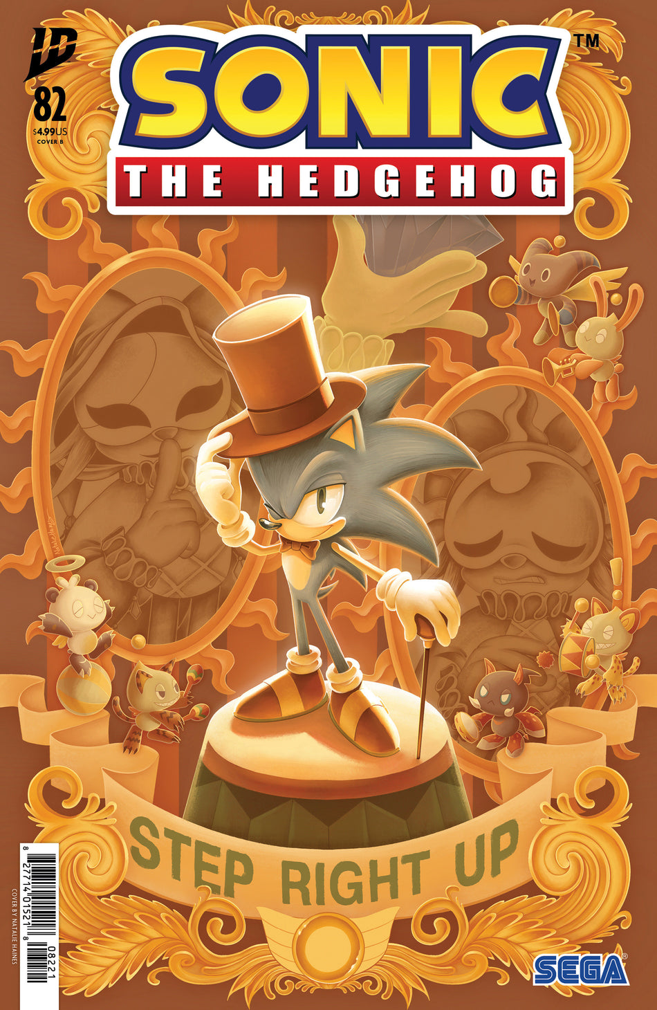 Stock Photo of  Sonic The Hedgehog #82 Variant B (Haines) IDW Publishing Comics sold by Stronghold Collectibles of Acadiana Lafayette, LA