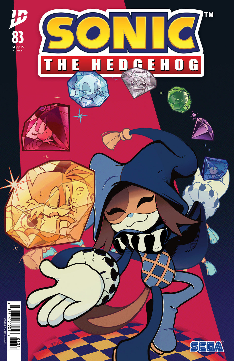 Stock Photo of  Sonic The Hedgehog #83 Variant B (Almadel) IDW Publishing Comics sold by Stronghold Collectibles of Acadiana Lafayette, LA