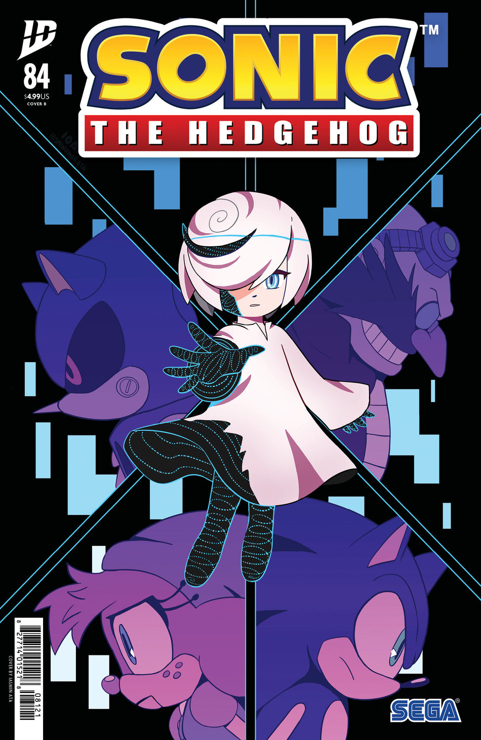 Stock Photo of  Sonic The Hedgehog #84 Variant B (Ata) IDW Publishing Comics sold by Stronghold Collectibles of Acadiana Lafayette, LA