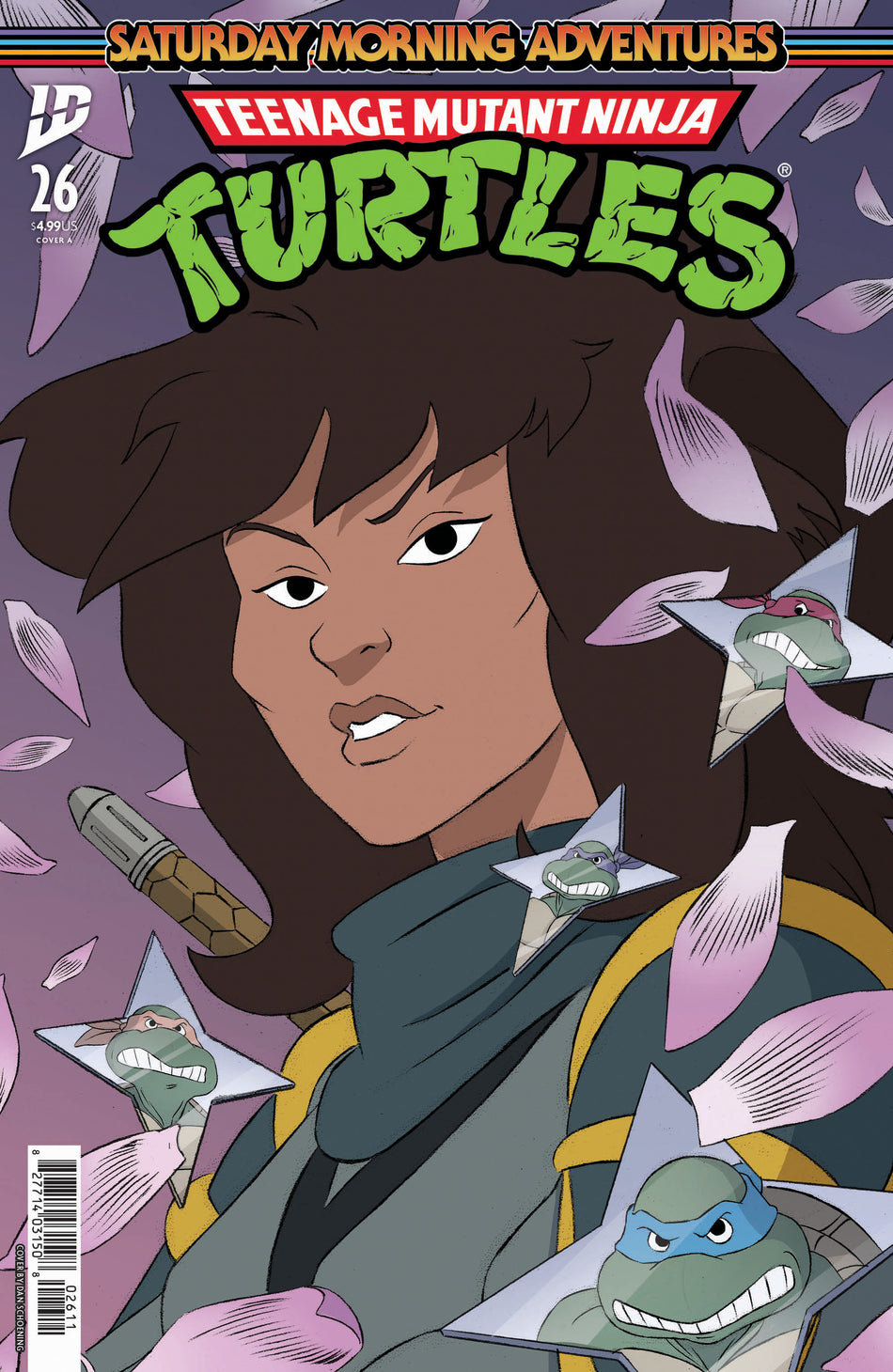Stock Photo of Teenage Mutant Ninja Turtles: Saturday Morning Adventures #26 CVR A Schoening IDW Publishing Comics sold by Stronghold Collectibles of Acadiana Lafayette, LA