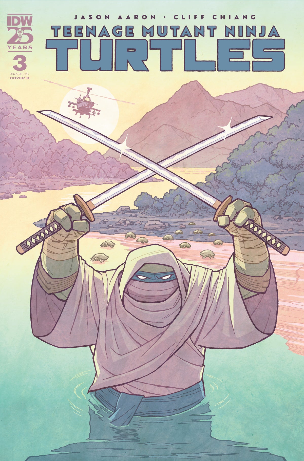 Stock Photo of Teenage Mutant Ninja Turtles (2024) #3 Variant B Chiang IDW Publishing Comics sold by Stronghold Collectibles of Acadiana Lafayette, LA